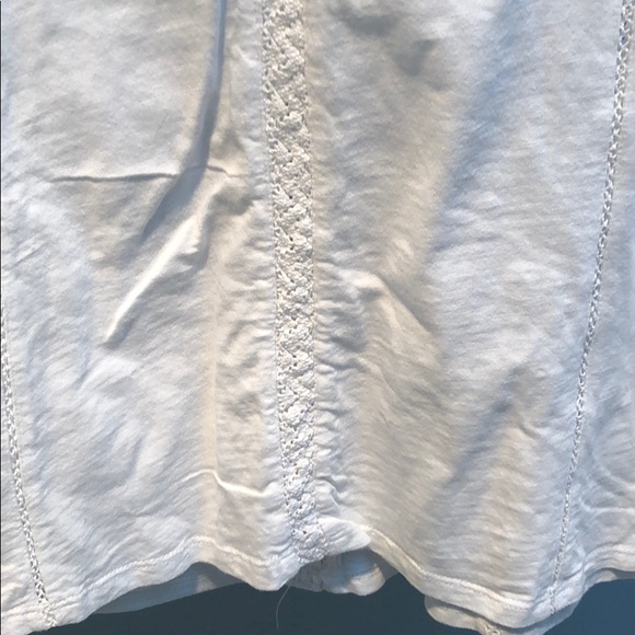 ADIVA white embroidered cotton tank size L - Picture 5 of 8